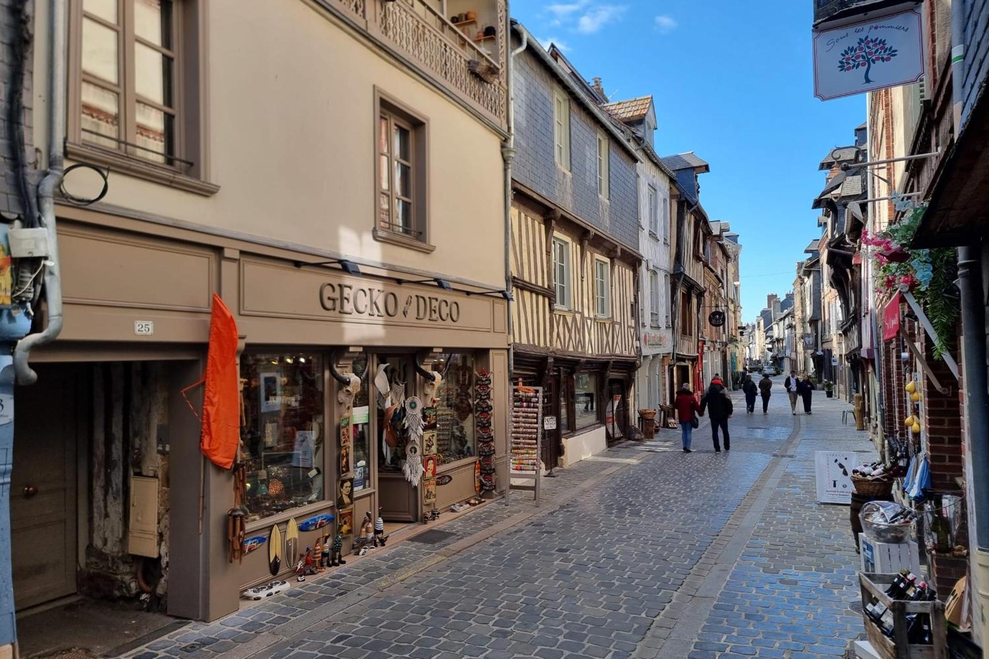 La Vague - Breath Of Freshness In Center Of Honfleur - Free Parking 550M Apartman Kültér fotó